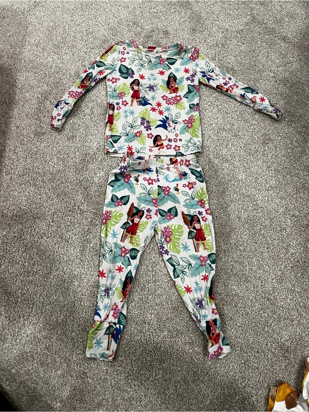 Moana posh peanut pjs